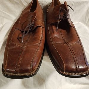 STACY ADAMS CUBAN walker classic MENS Size 14 BROWN Preowned Shoe